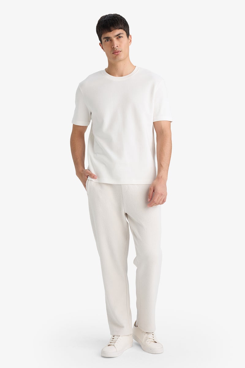 DeFacto Beige Man Trousers Casual - Image 2